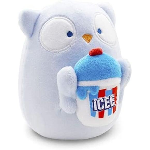 Anirollz x ICEE Owlyroll 5" Squishy Ball Plush Stuffed Animal Cute Soft New - Picture 5 of 6